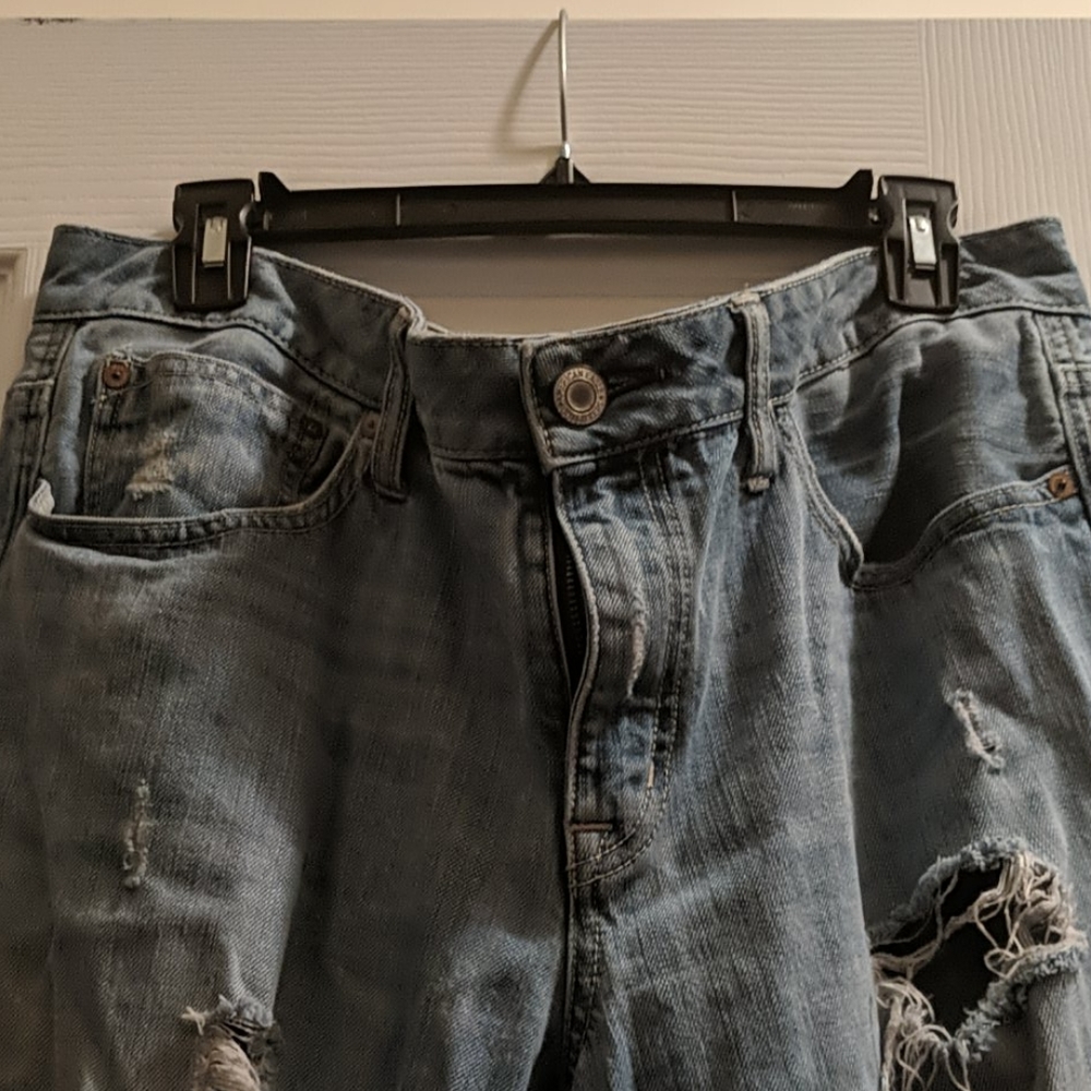 Boyfriend fit crop jeans